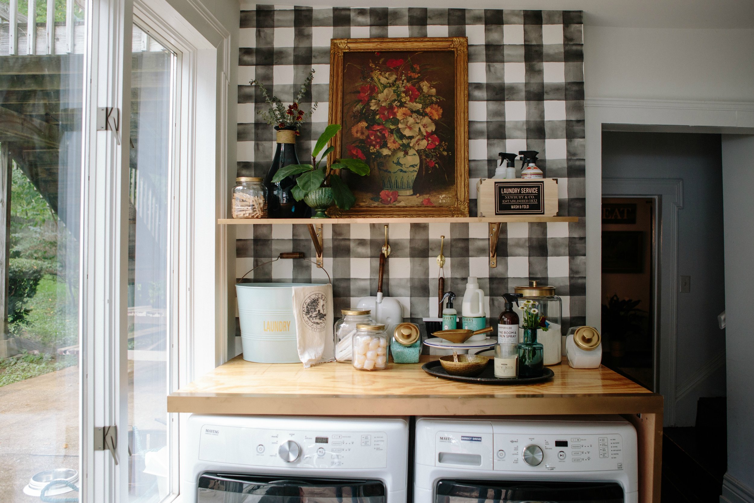Our Fixer Upper Laundry Room Blog Gathered Living Our Fixer Upper Laundry Room Blog