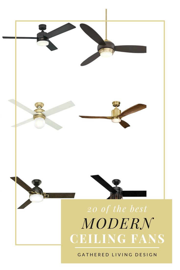 20 Of The Best Modern Ceiling Fans Gathered Living