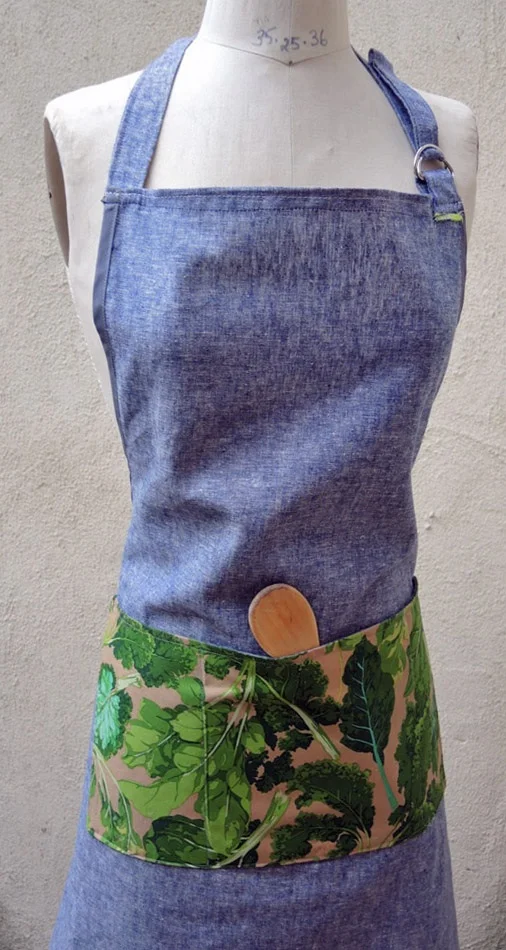 Chambray Butcher Apron