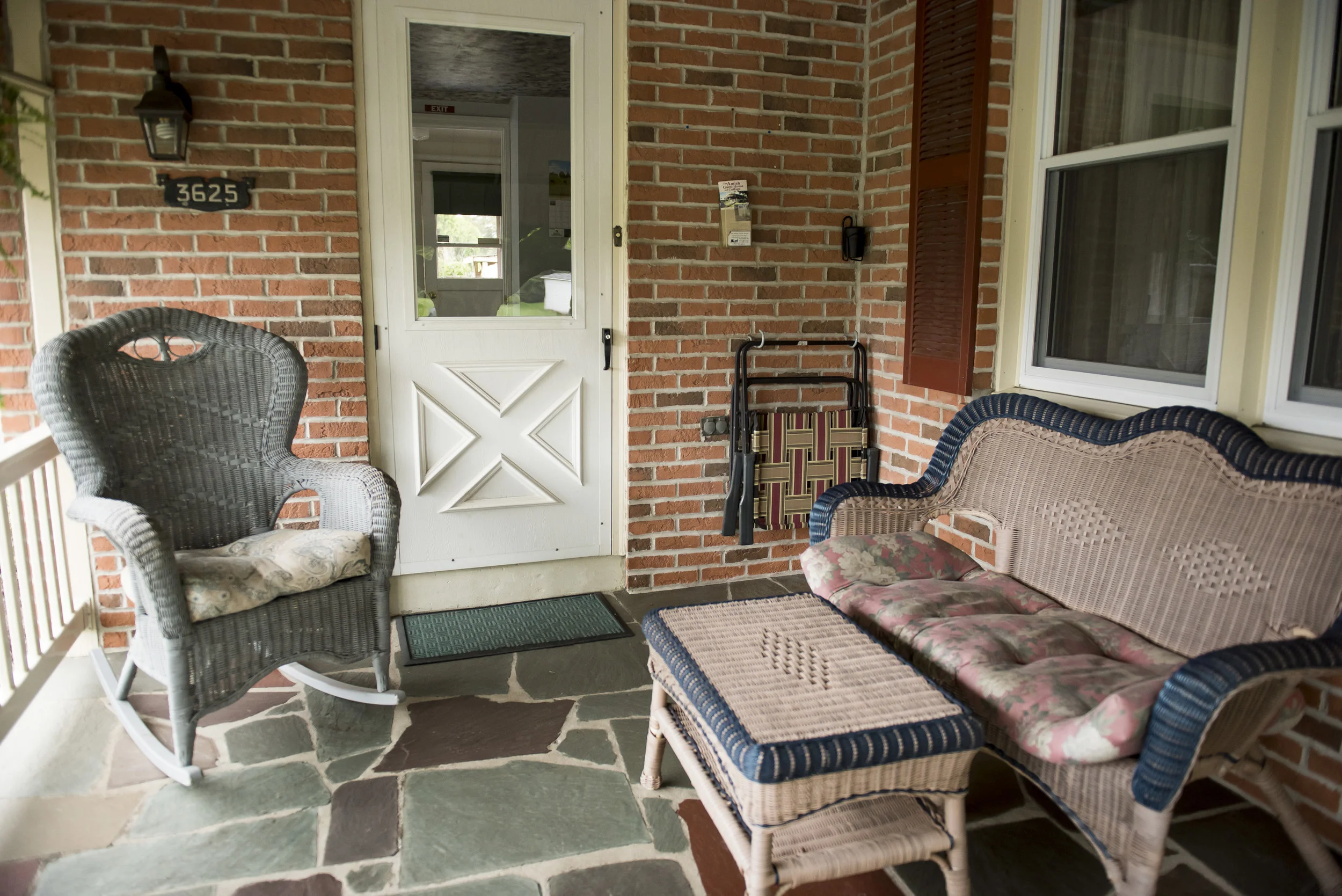 Relax on the front porch