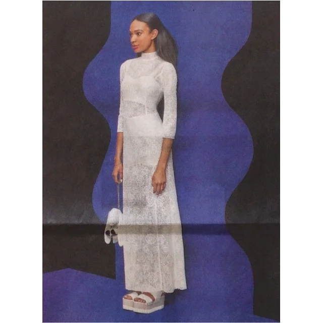 Our new white Ginny Bunny Bag in the NY Post Alexa x Refinery 29 Wedding Guide. @refinery29 #nypost #Alexa #refinery29 #weddings #attheALTar #inprint #sorryforthefold