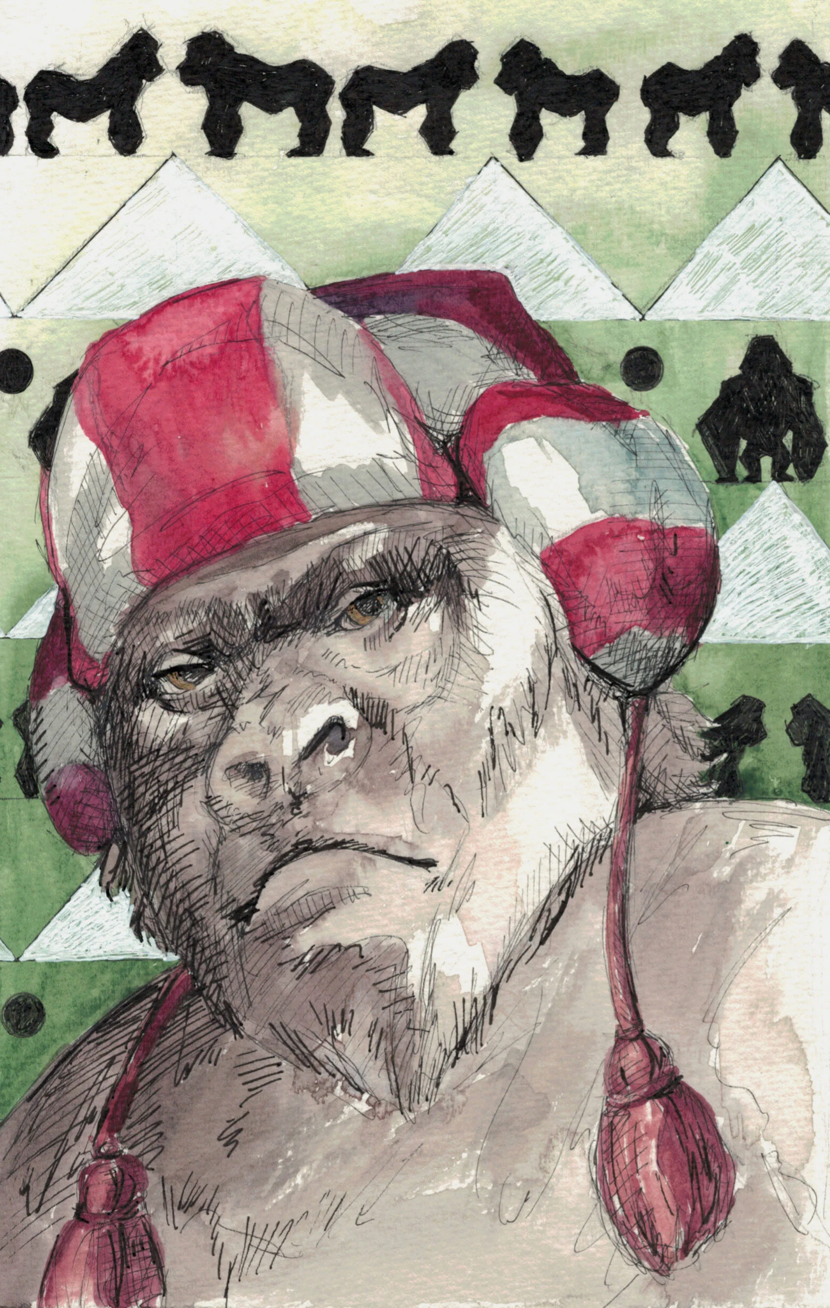 Untitled - Gorilla Illustration