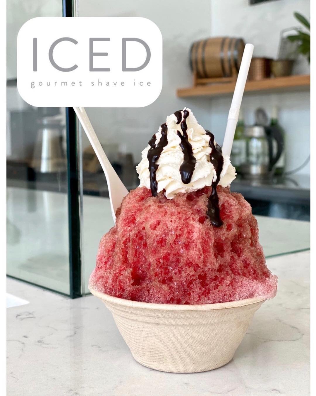 Shaved ice is back tomorrow Friday @ noon at #sideboarddanville #shavedice @icedgourmetshaveice