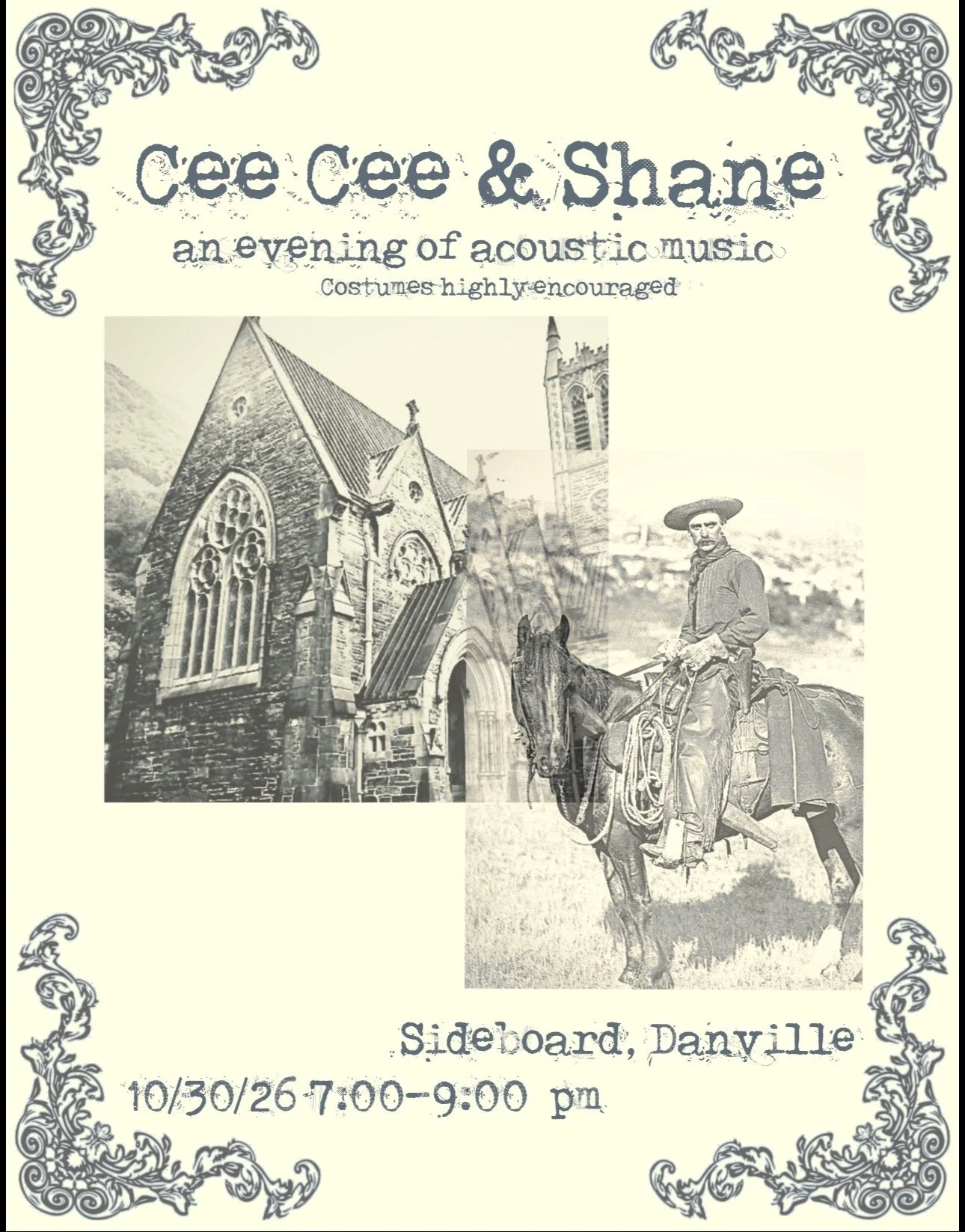 Cee Cee &amp; Shane // Music Night at Sideboard