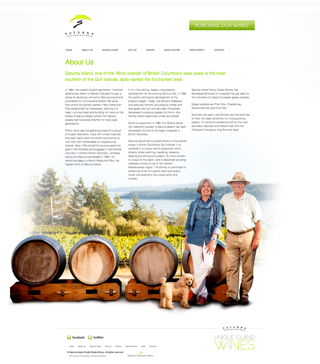 Saturna Island Family Estate Winery