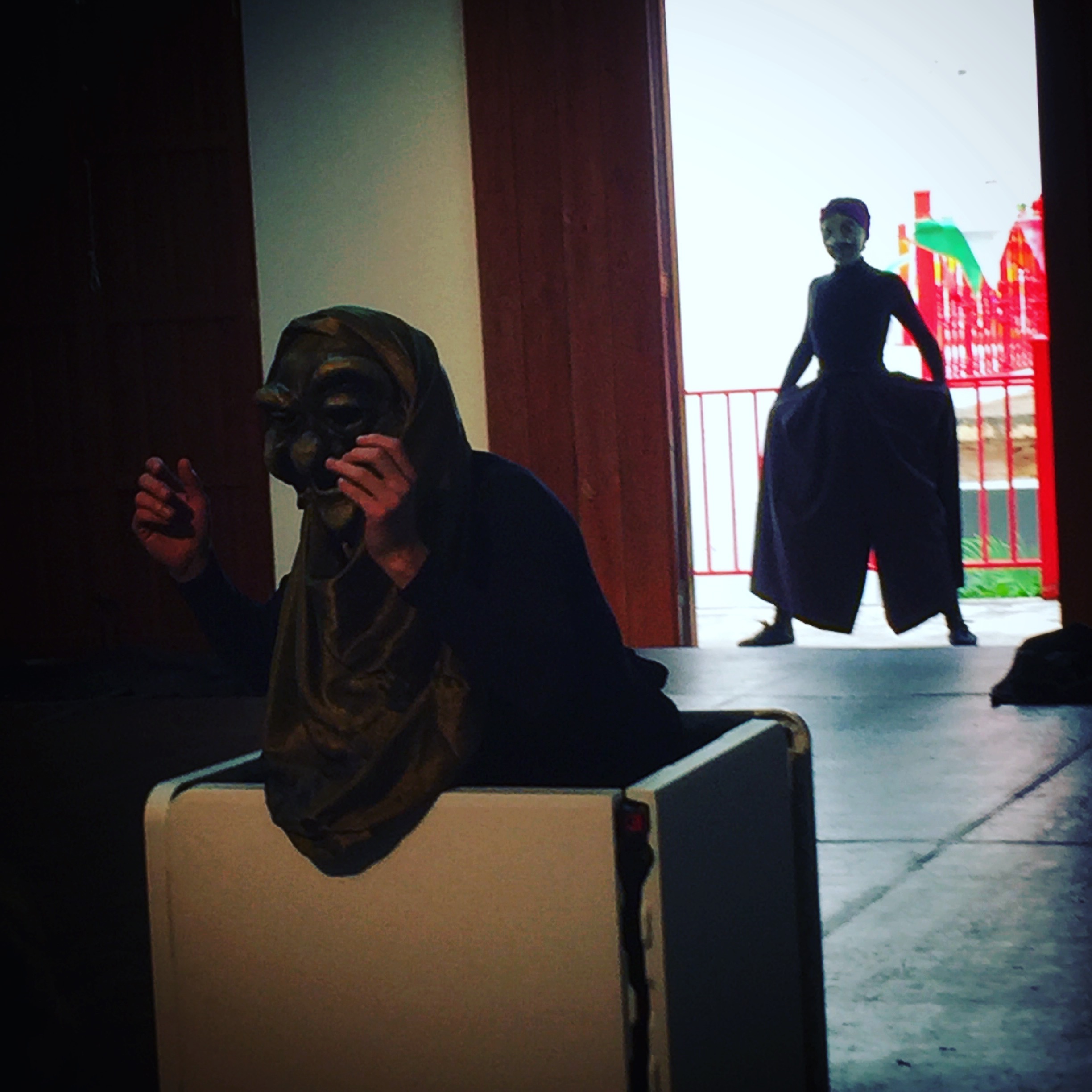 Performing in El Cascaron 