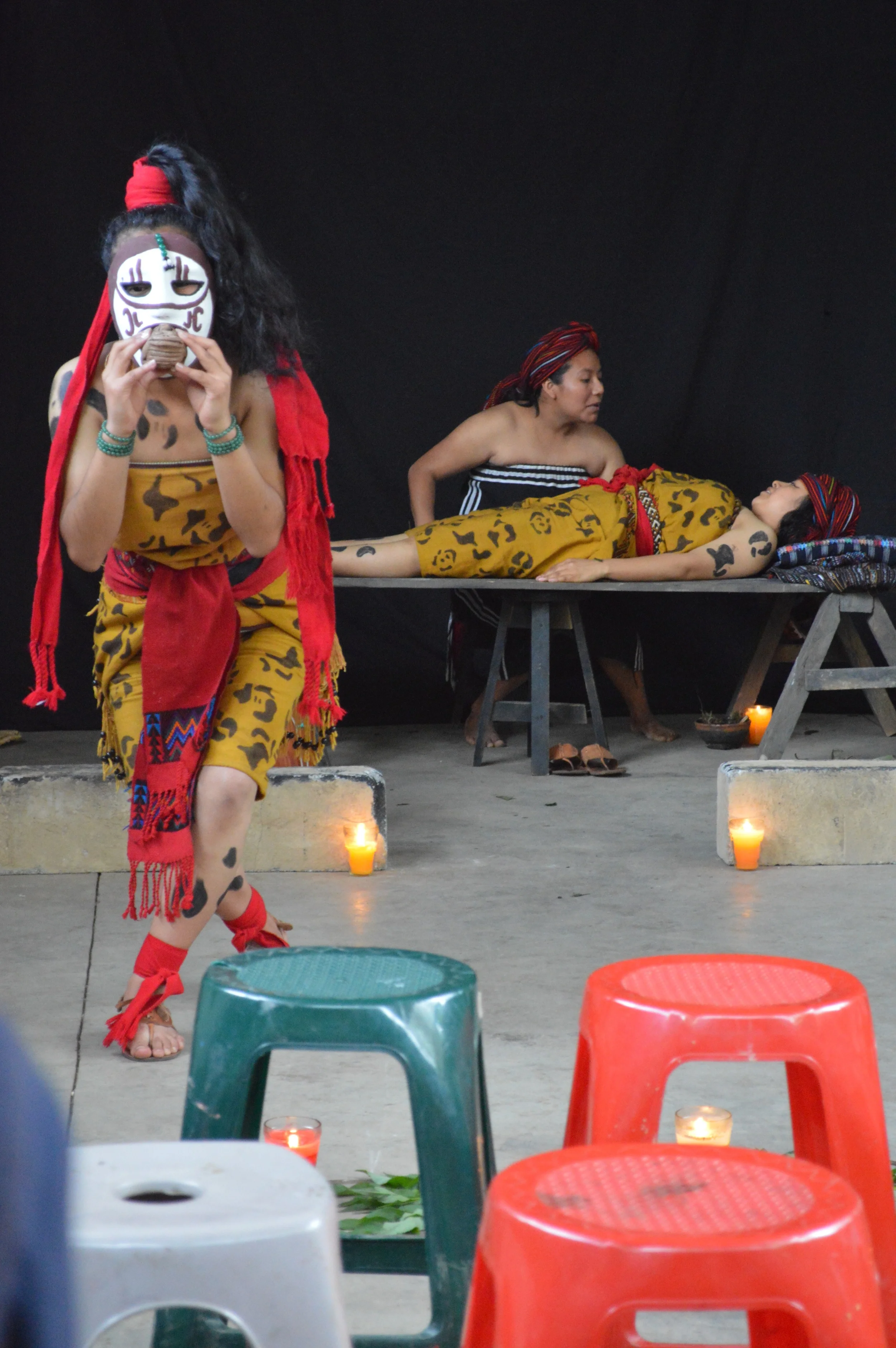 Production still of Ixkik by Ajchowen