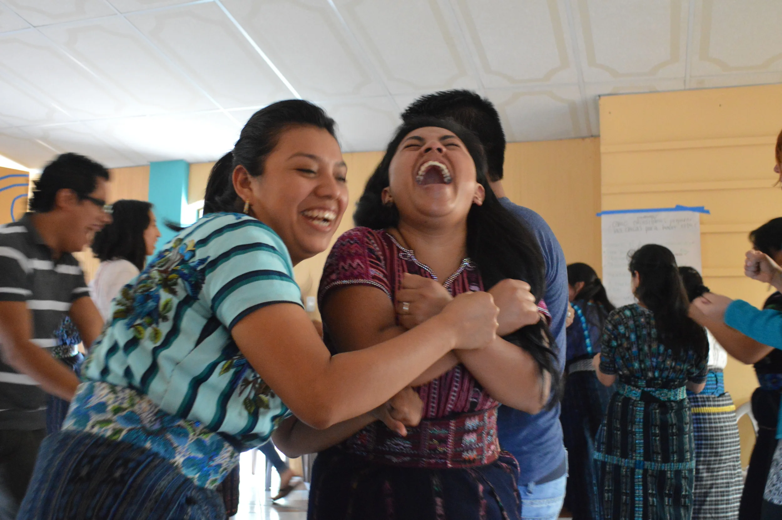 Participants During a Vocal Empowerment Professional Development Session