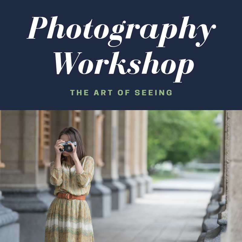 Photography Workshop The Art Of Seeing ArtFarm Classes Events 