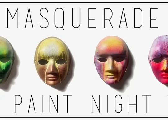 Mardi Gras Masquerade Paint Night with Artagayne — ArtFarm Studios