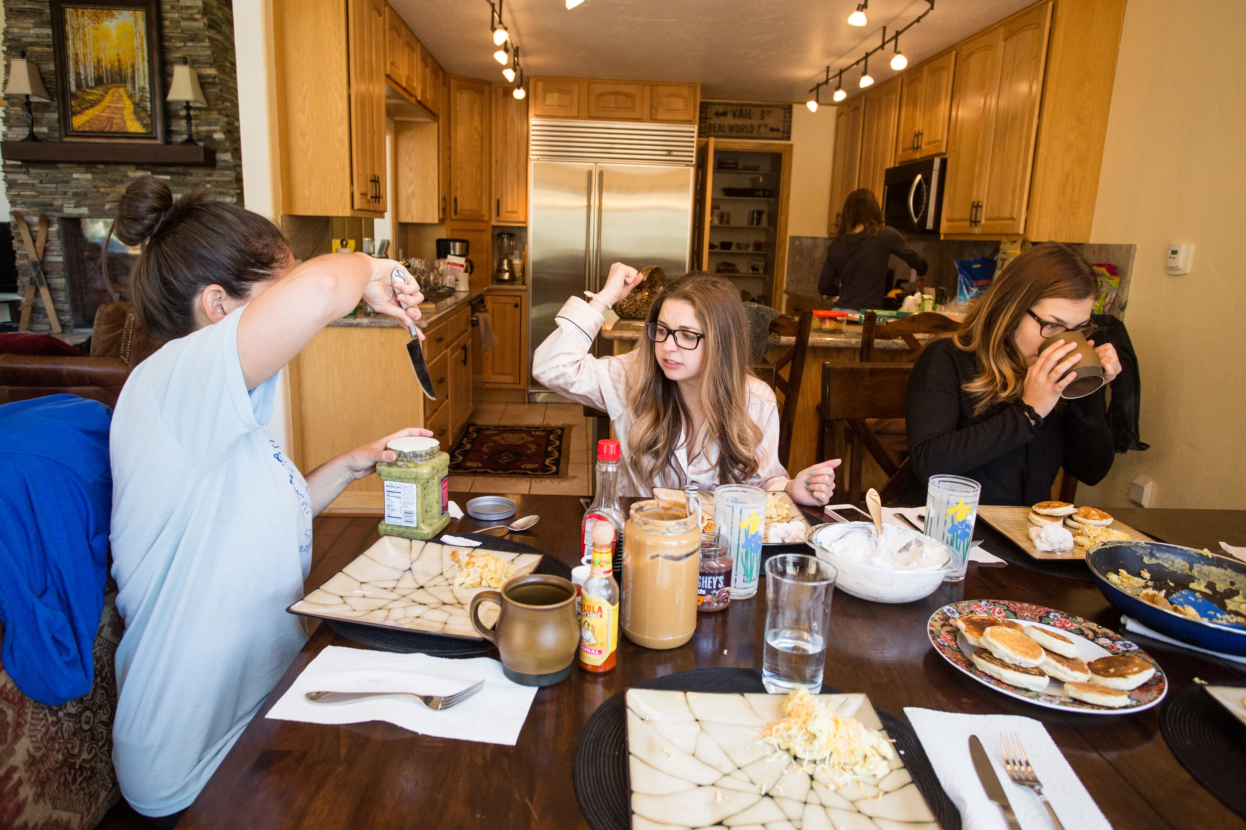 We take our eating very, very seriously.