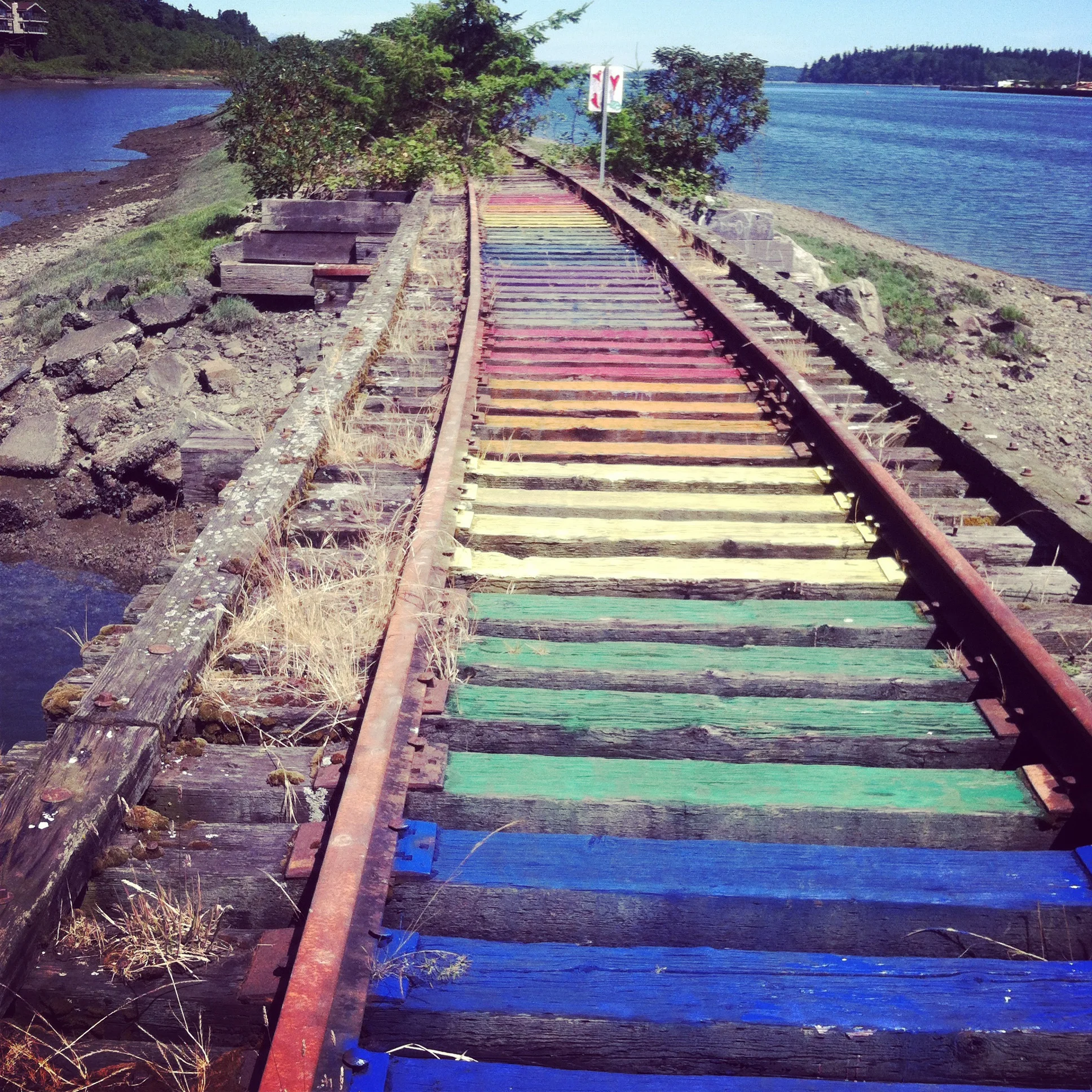 Somewhere over the rainbow (Olympia WA)