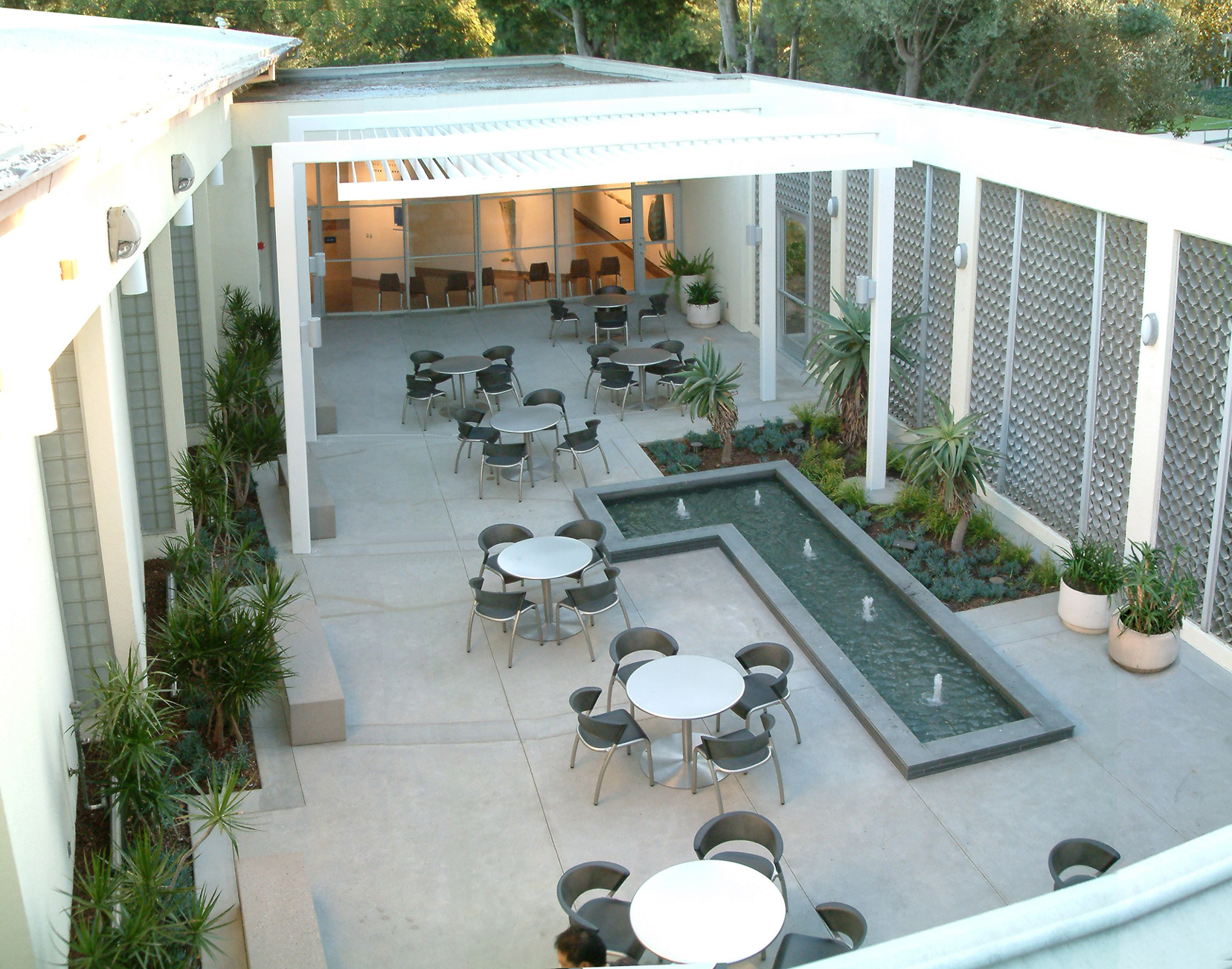 LACCD Valley College Arts Courtyard