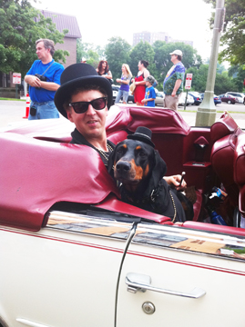  Magic Marc and Ruby / Parktacular Parade / St. Louis Park,&nbsp;Minnesota / June 18, 2011 Photo by Lisa Goldwater 