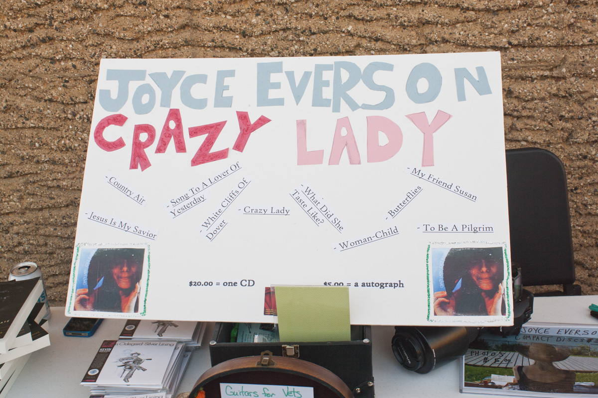 Blood On The Tracks Live / Joyce Everson / August 17, 2011 / Poster by Basha Goldwater