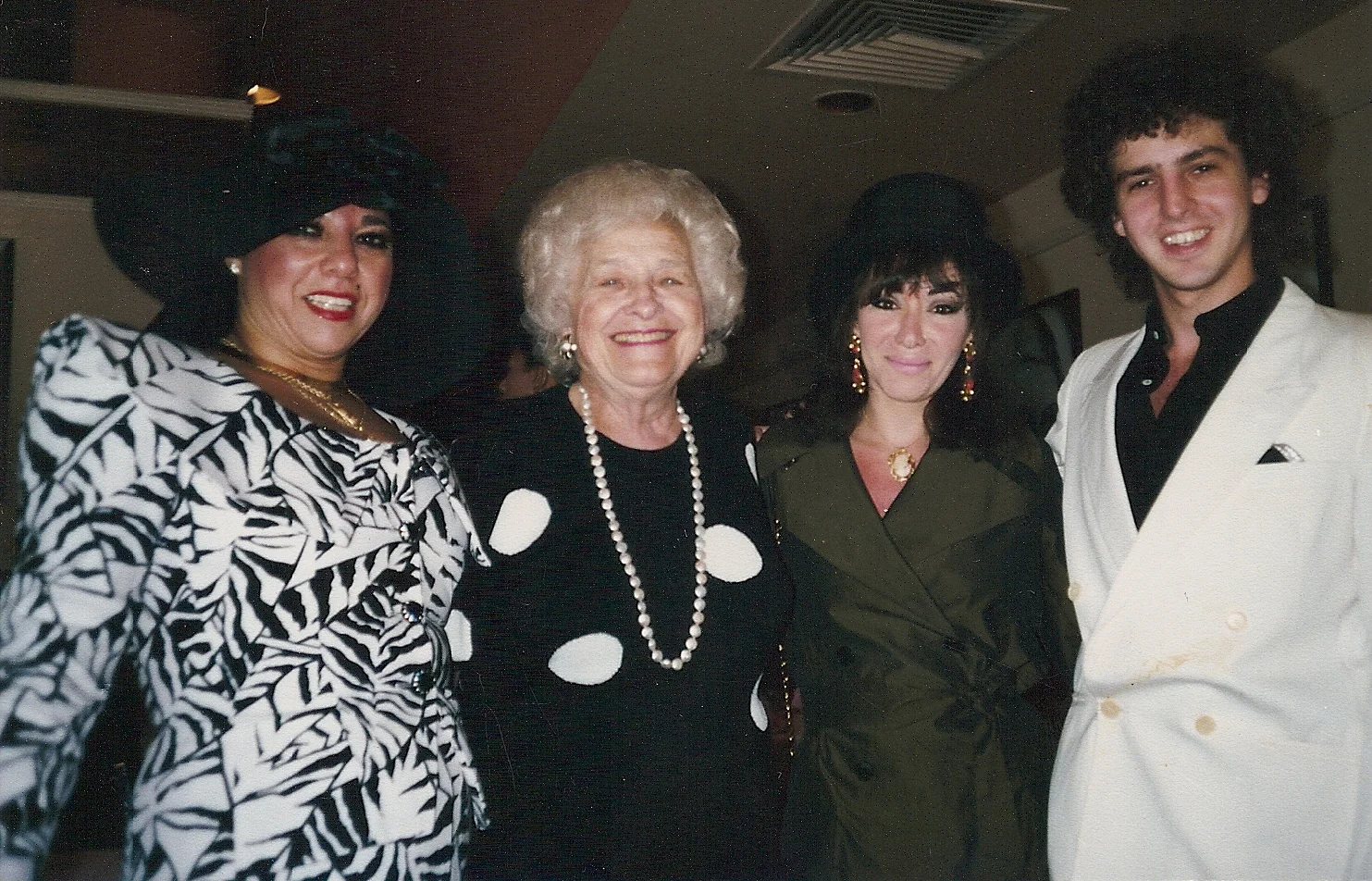 Marilyn Percansky, Beatty Rutman, Debra Rodman and Magic Marc Rudolphs / Minneapolis, Minnesota / June 10, 1990