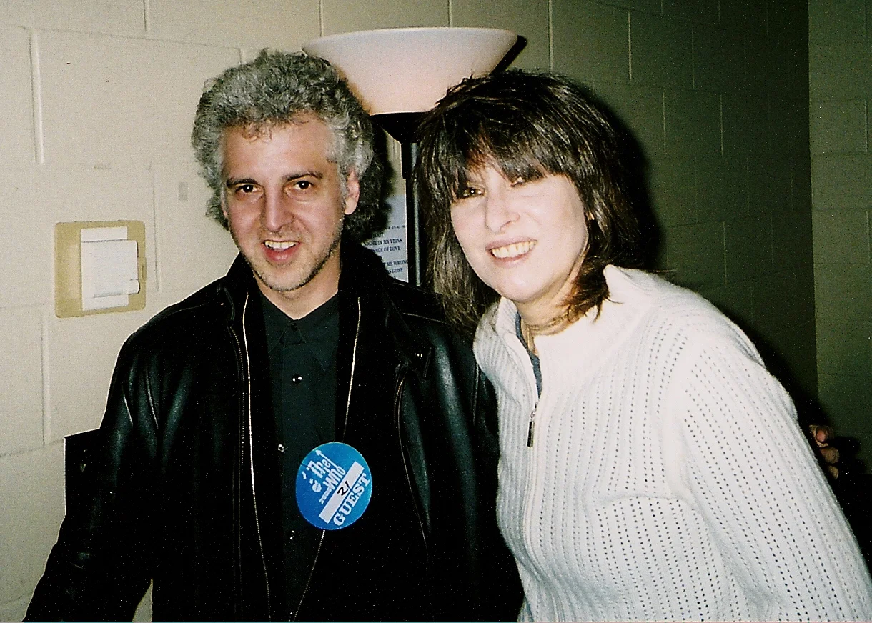 Magic Marc & Chrissie Hynde Backstage at Xcel Energy Center / St. Paul, Minnesota / December 8, 2006