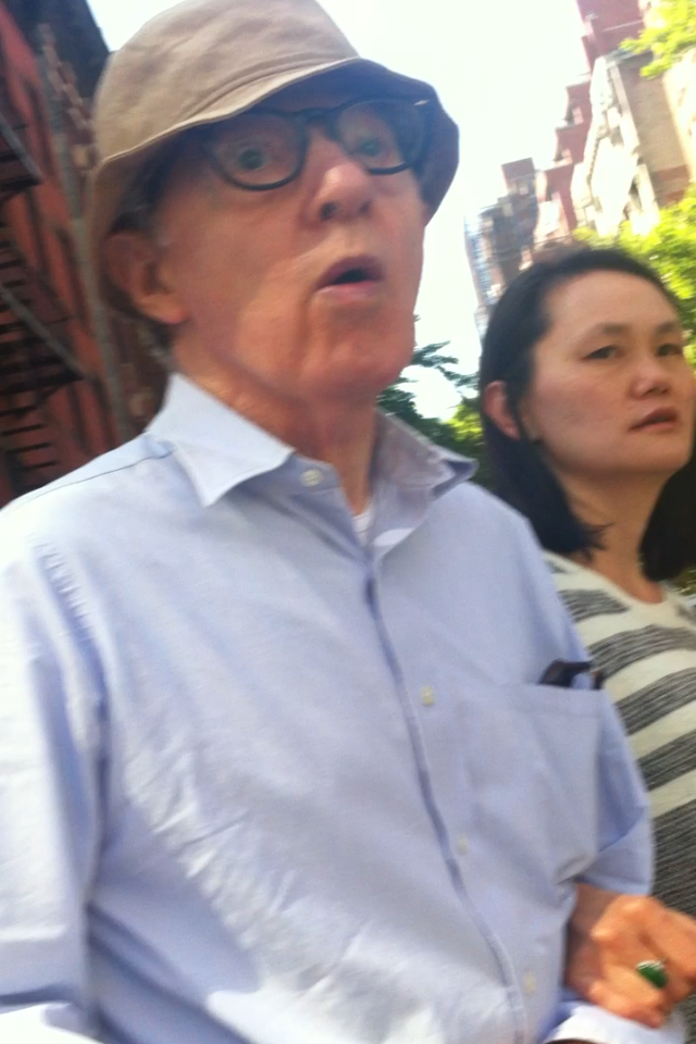 Woody Allen and Soon-Yi Previn / 3rd Avenue and East 79th Street / New York City, New York / May 17th, 2013 / Photo by Lisa Goldwater