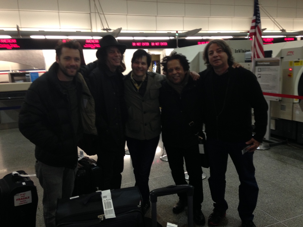  Garland Jeffreys and his Band / Leaving the Minneapolis-Saint Paul International Airport / November 16th, 2013 