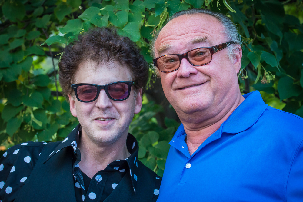  Magic Marc and John Geenen / Salute to the Music of Bob Dylan / The Veterans' Memorial Wolfe Park Amphitheater / St. Louis Park, Minnesota / August 9th, 2014 / Photo by Don Olson 