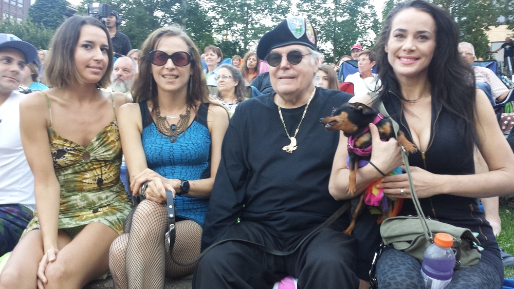  Liza, Melanie, Dennis, Lulu and Michele Ree / Salute to the Music of Bob Dylan / The Veterans' Memorial Wolfe Park Amphitheater / St. Louis Park, Minnesota / August 9th, 2014 / Photo by Julie Ulrich 