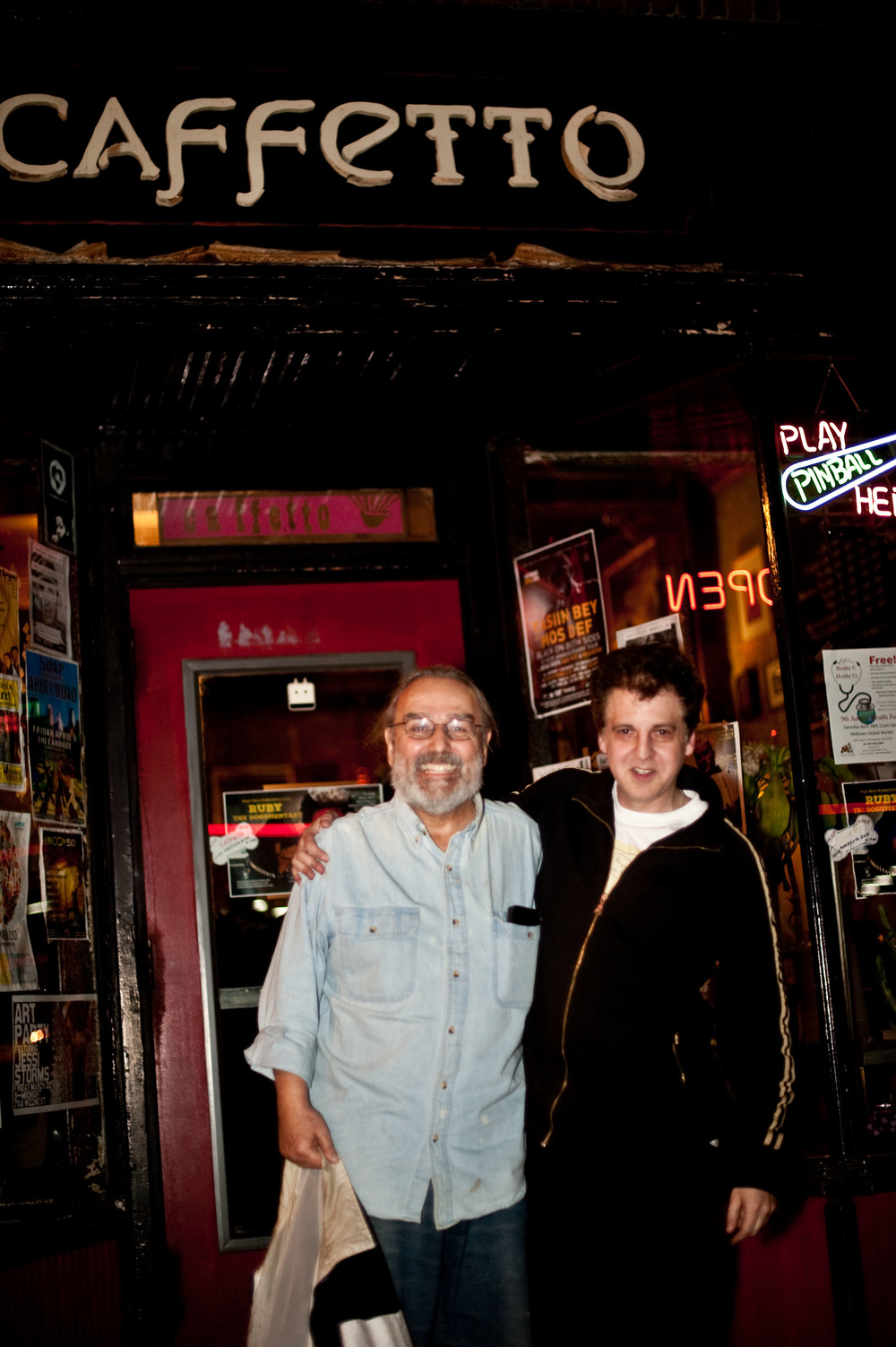  Billy Hallquist and Magic Marc / Caffetto Cafe / Minneapolis, Minnesota / March 20th, 2015 / Photo by Gamini Kumara 