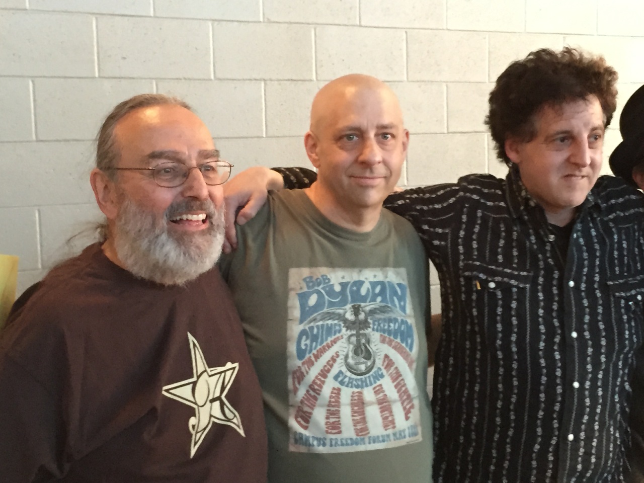 Billy Hallquist, John Bushey and Magic Marc / Clyde Iron Works / Duluth, Minnesota / April 26th, 2015 / Photo by Nelson T. French