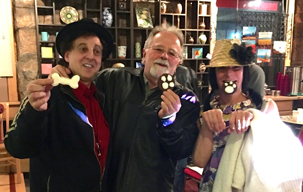 (L to R) Magic Marc, Gene LaFond, Amy Grillo