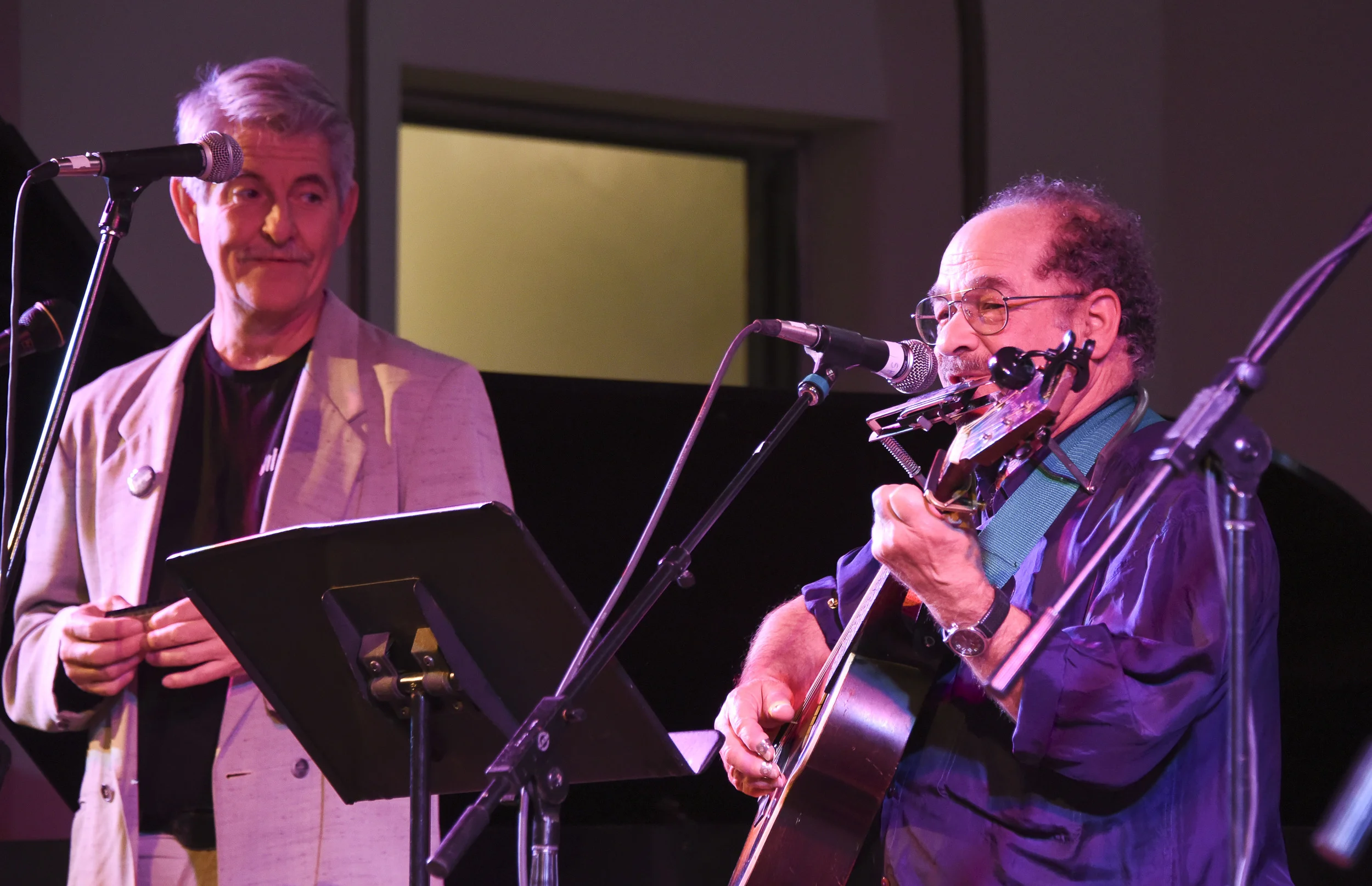 Ed Newman and Eliot Silberman / Sacred Heart Music Center / Duluth, Minnesota / May 23rd, 2015 / Photo by Michael K. Anderson