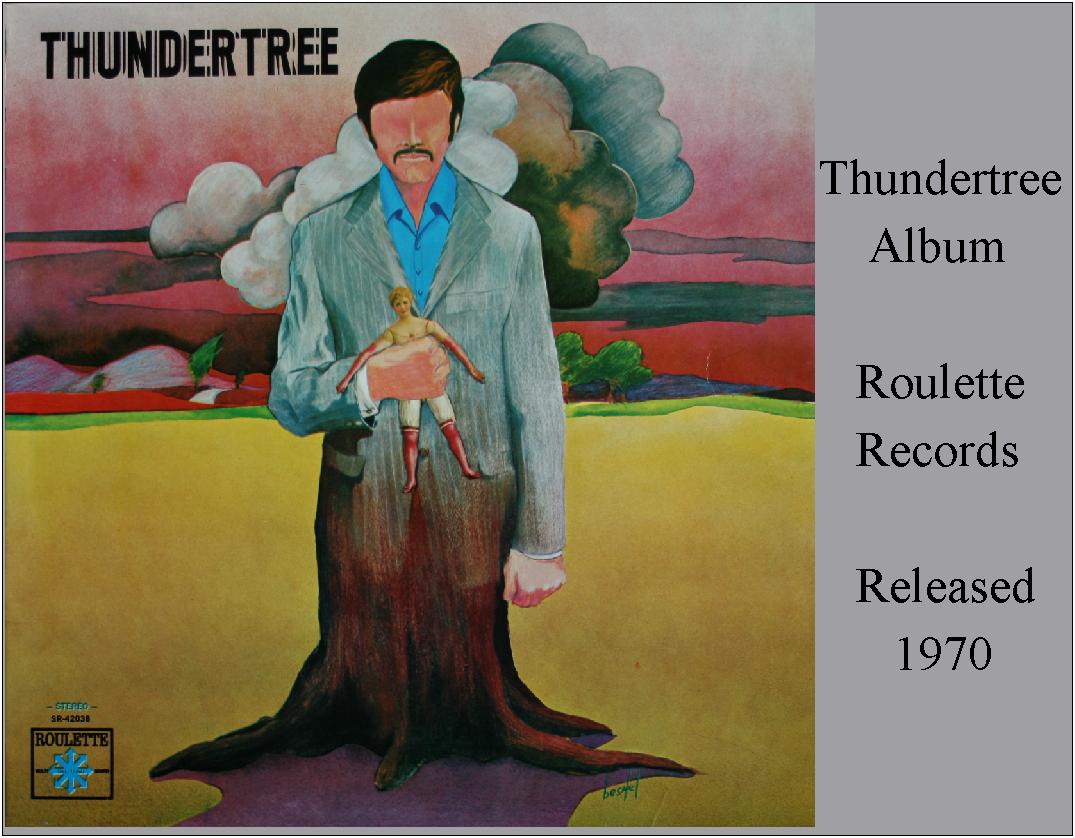 Thundertree - Original Roulette Records Album Cover (1970)