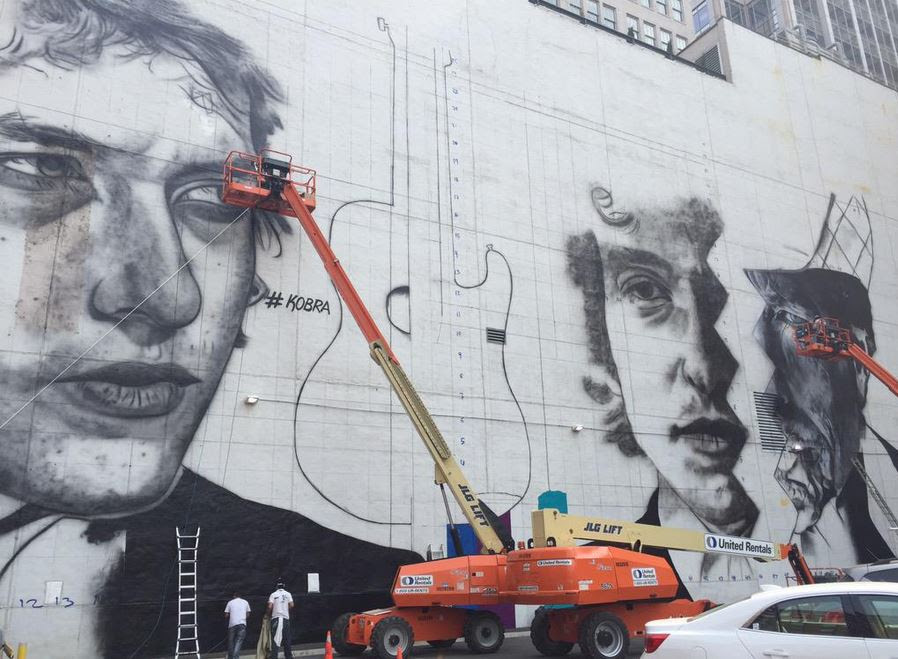 Massive Bob Dylan mural to cover building in downtown Minneapolis