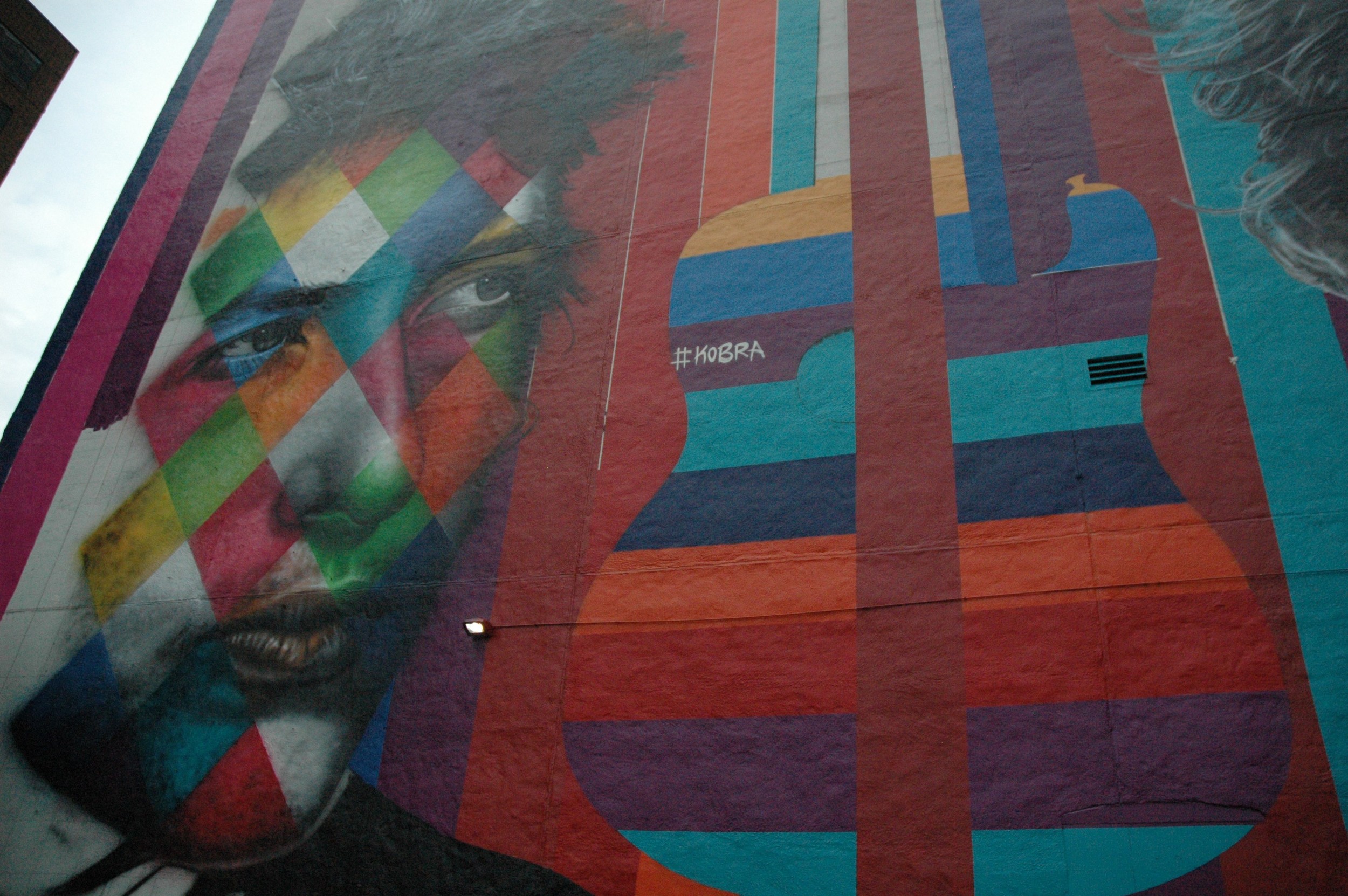 Kobra features Dylan's guitar, indicating the historical moment when the musician ditched acoustic for electric.