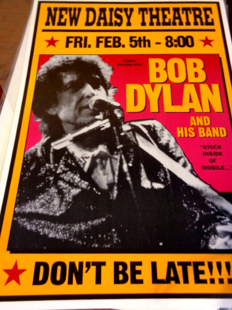 Another rare concert poster. Don't be late!!!!