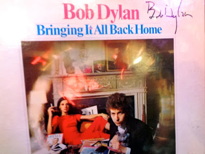 Bob Dylan personally signed & sent this for the occasion.
