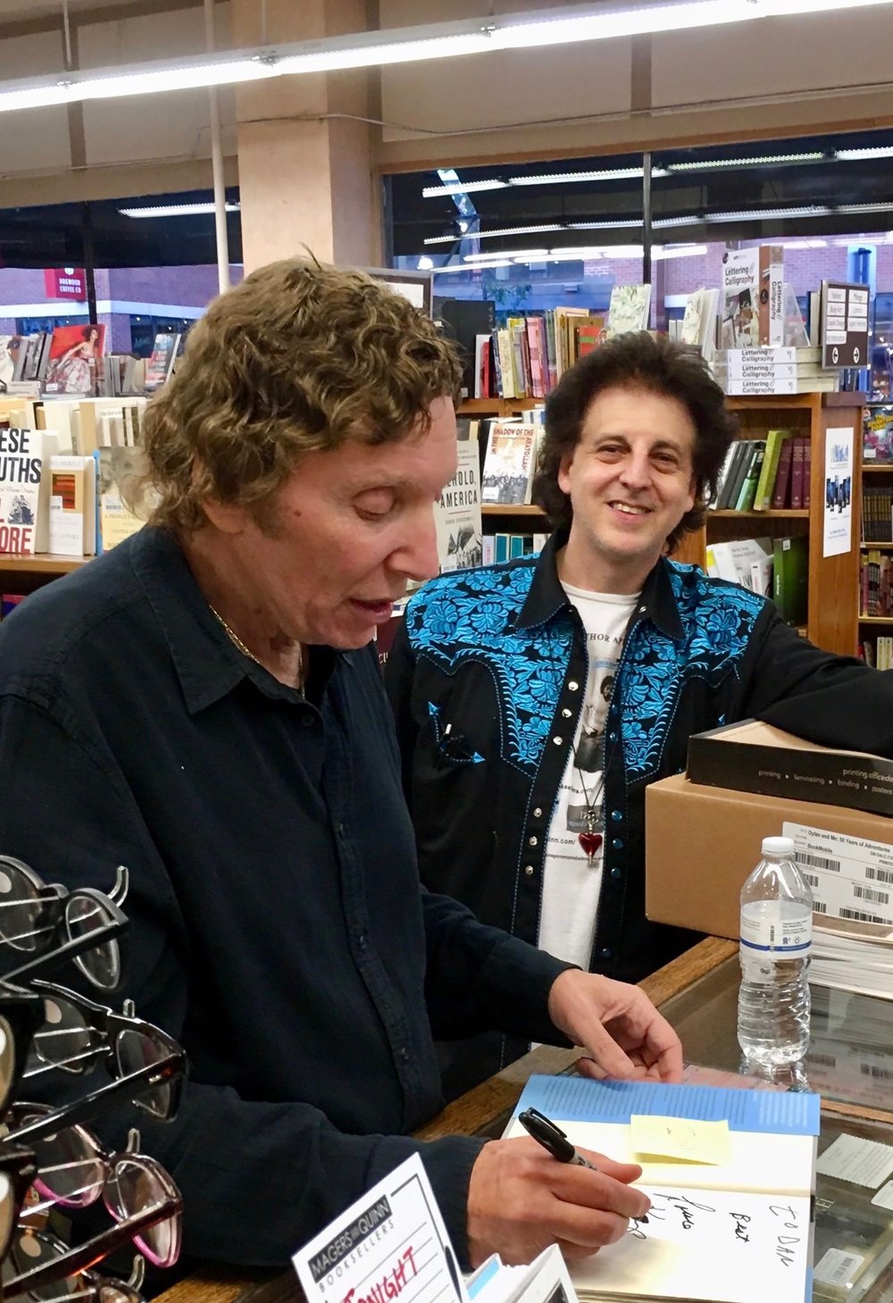  Louie Kemp and Magic Marc  Magers &amp; Quinn Booksellers  Minneapolis, MN / August 14th, 2019 / Photo by  Thor Anderson      