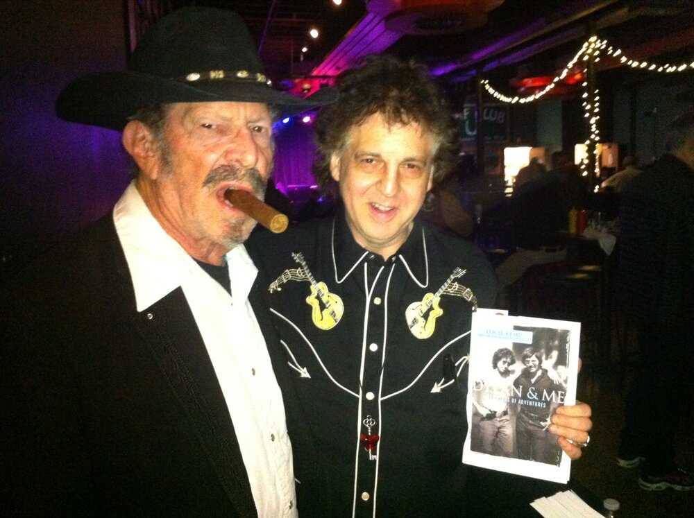   Kinky Friedman  and Magic Marc with Dylan &amp; Me  Turf Club  St. Paul, MN / November 17th, 2019 / Photo by  Brian Molnar  