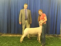 2016 Champion Southdown at the Permian Basin Fair Show A Shown by Carlye Winfrey