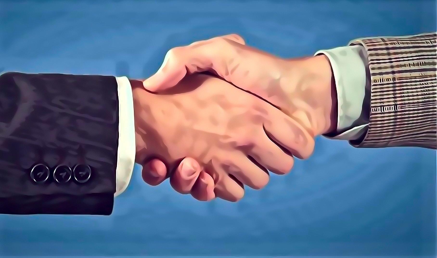 Shaking hands with your interviewer allows you to be sure you leave a good impression.