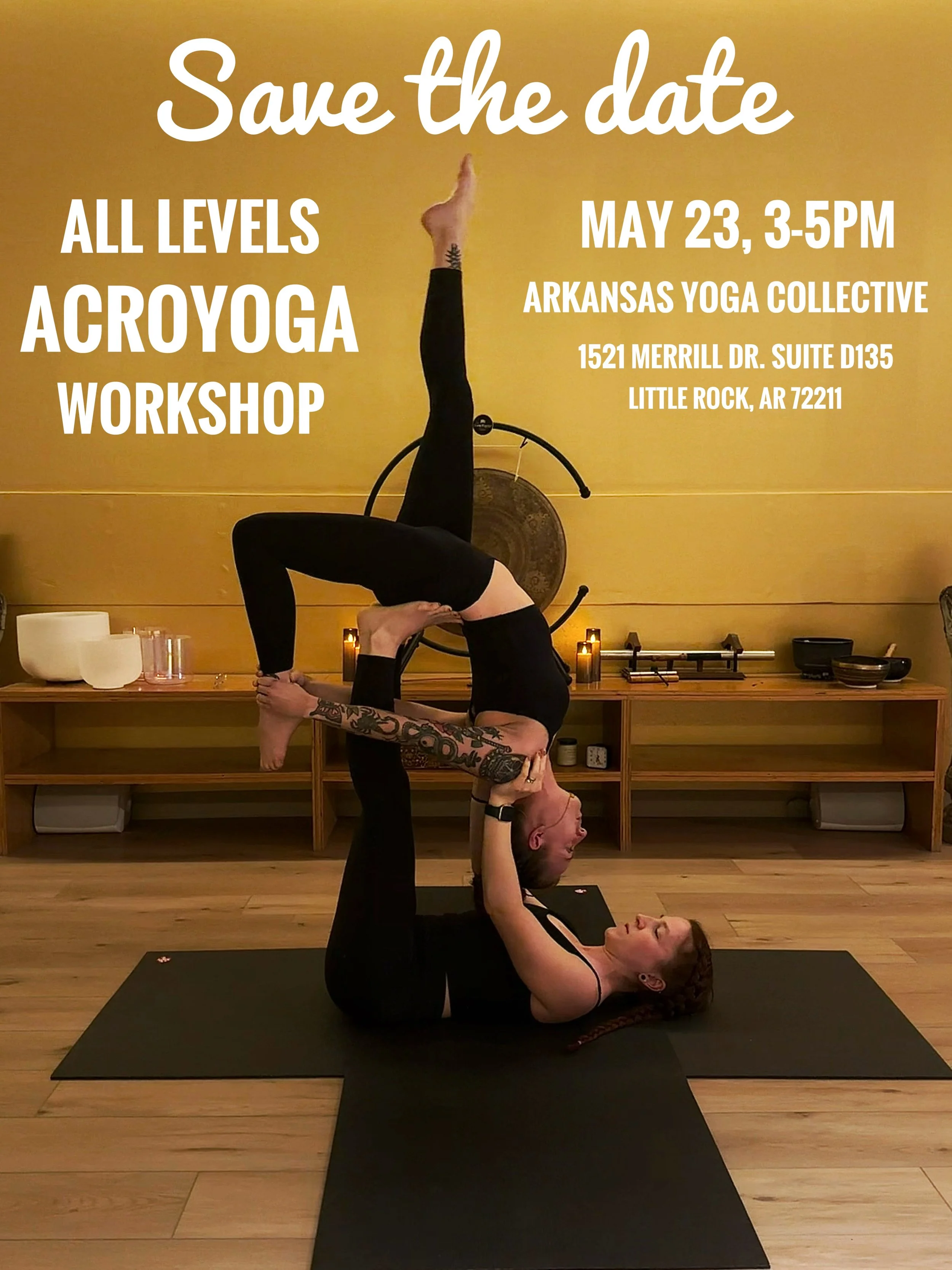 Intro to Acroyoga with Hannah and Logan