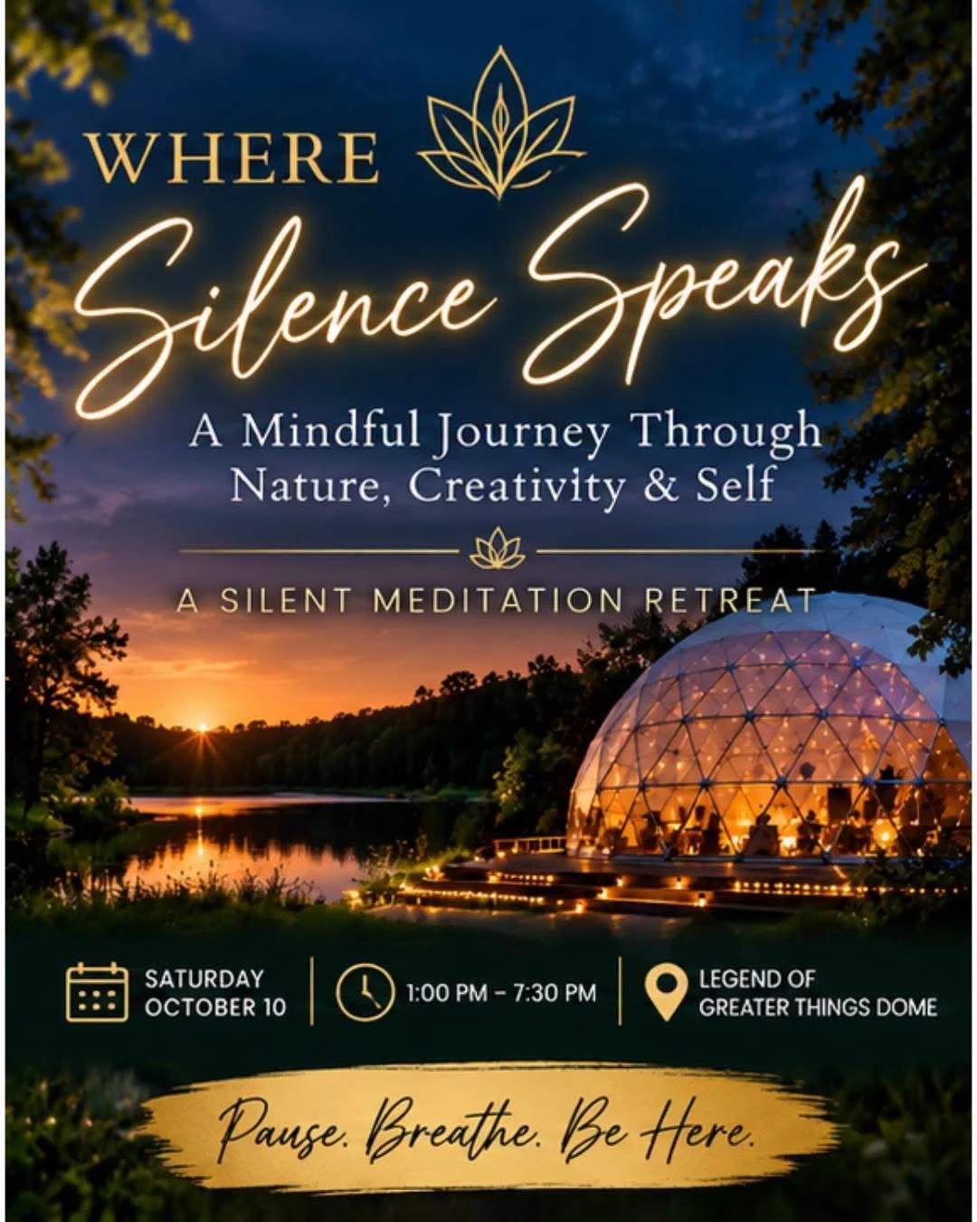Where Silence Speaks: A Mindful Journey through Nature, Creativity, and Self