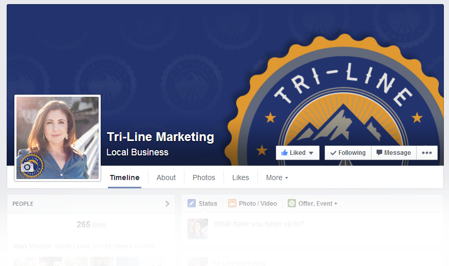 Tri-Line Marketing Facebook Page