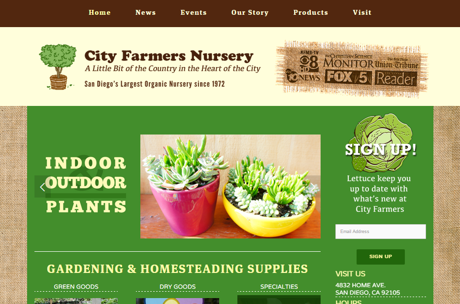 City Farmers Nursery