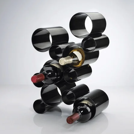 I took inspiration from Umbras Cru wine rack