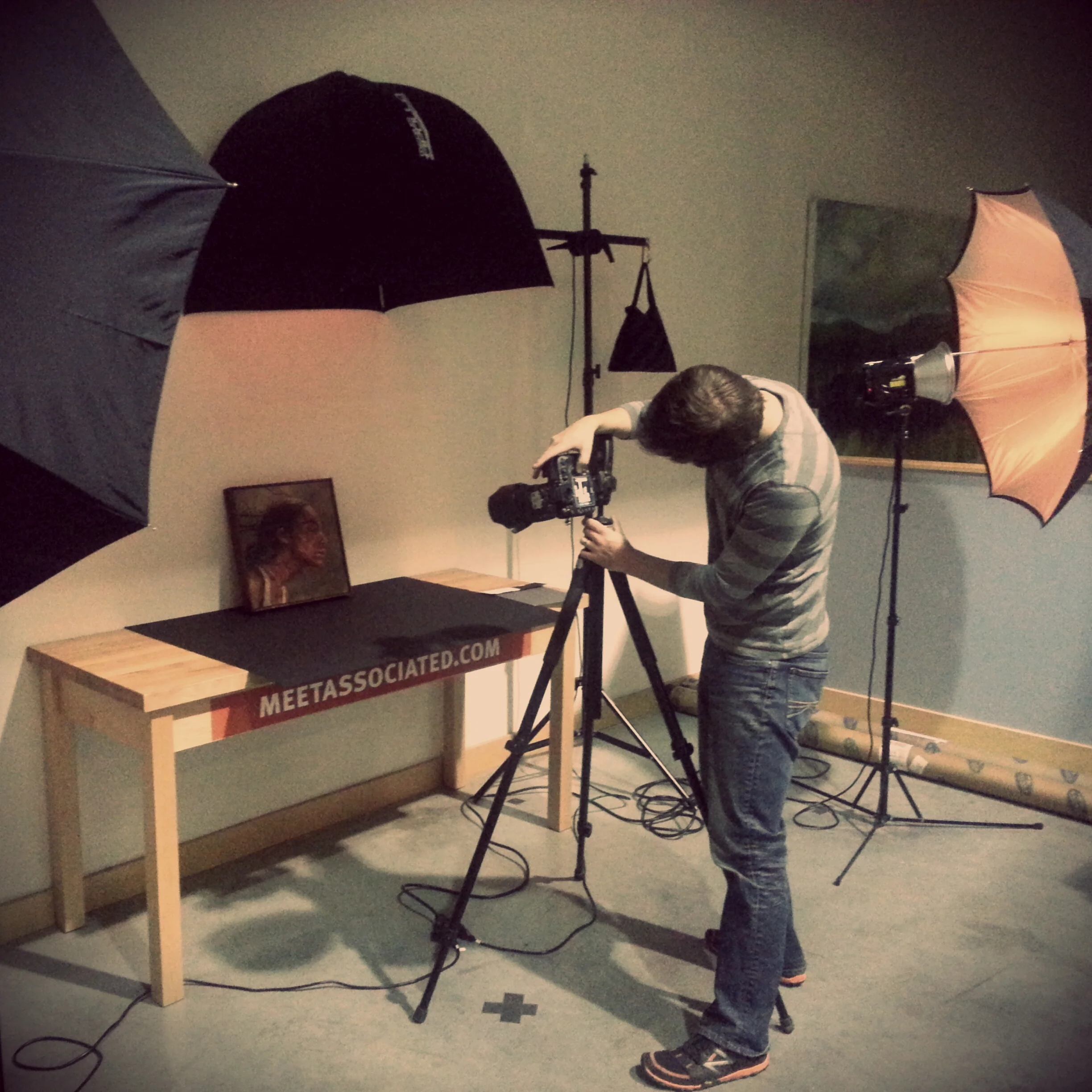 The master at work.