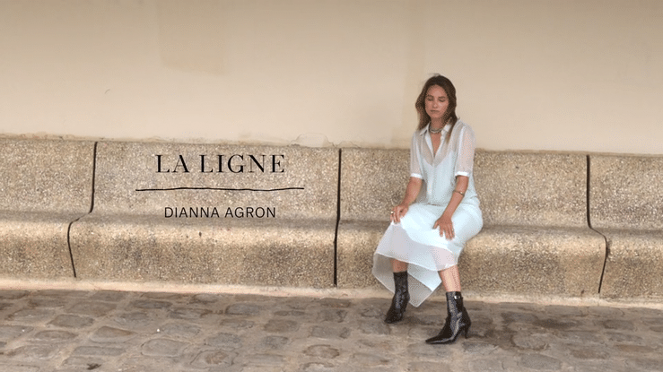 Dianna Agron for La Ligne at the Seine