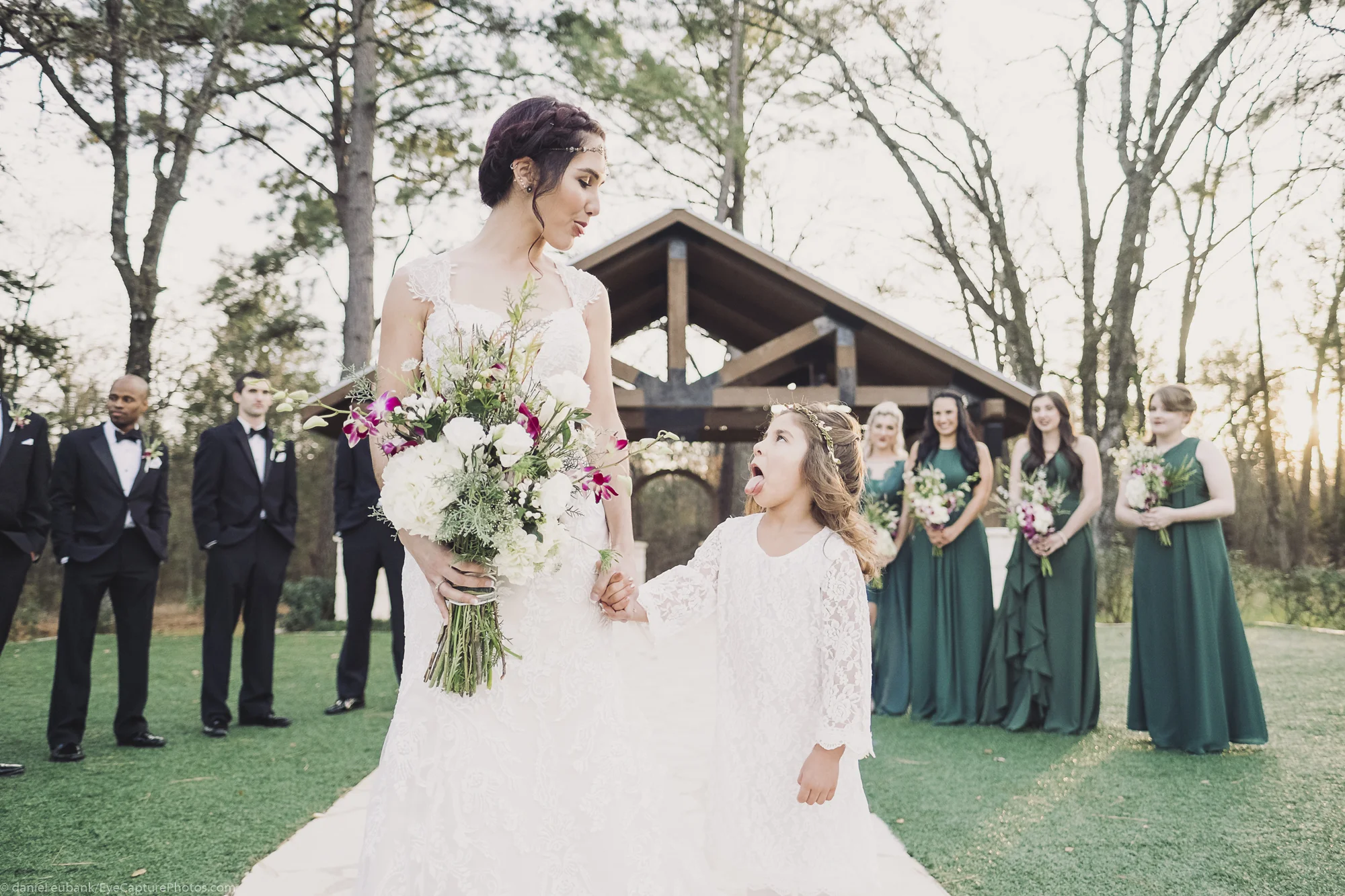 Having Fun with the Flower Girl by Daniel Eubank