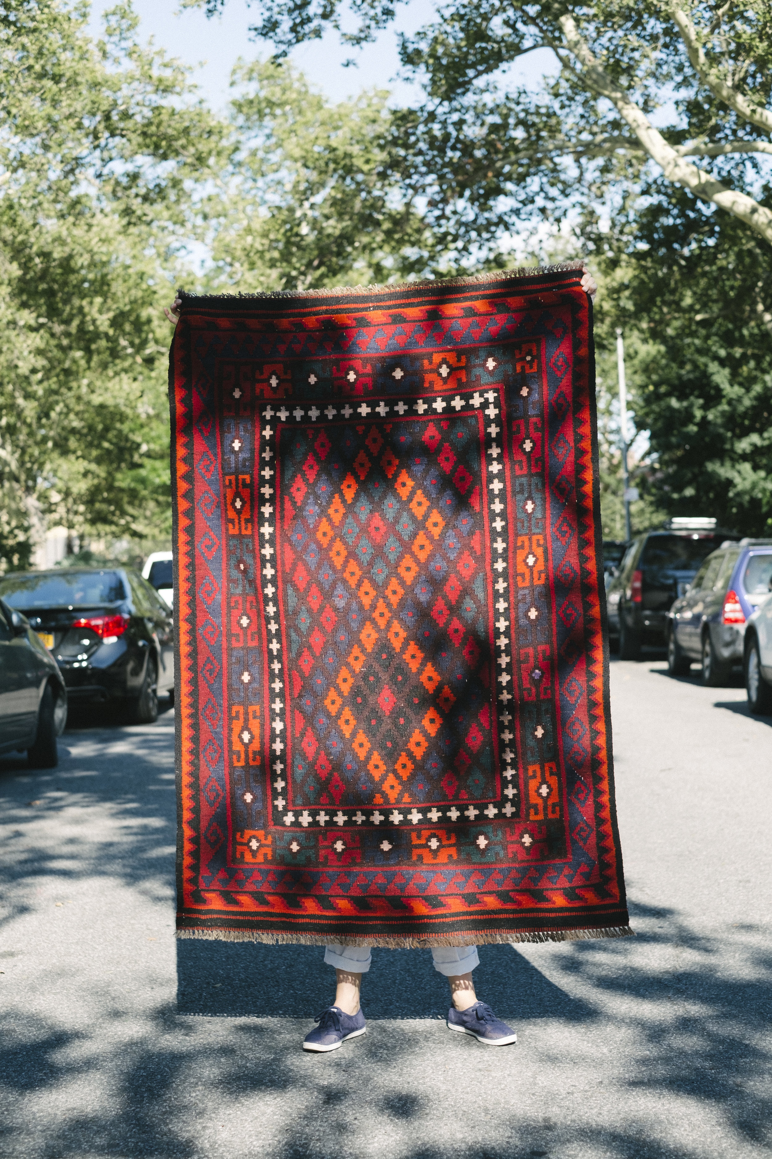 Maimona Kilim 2 66" x 44.5" $400