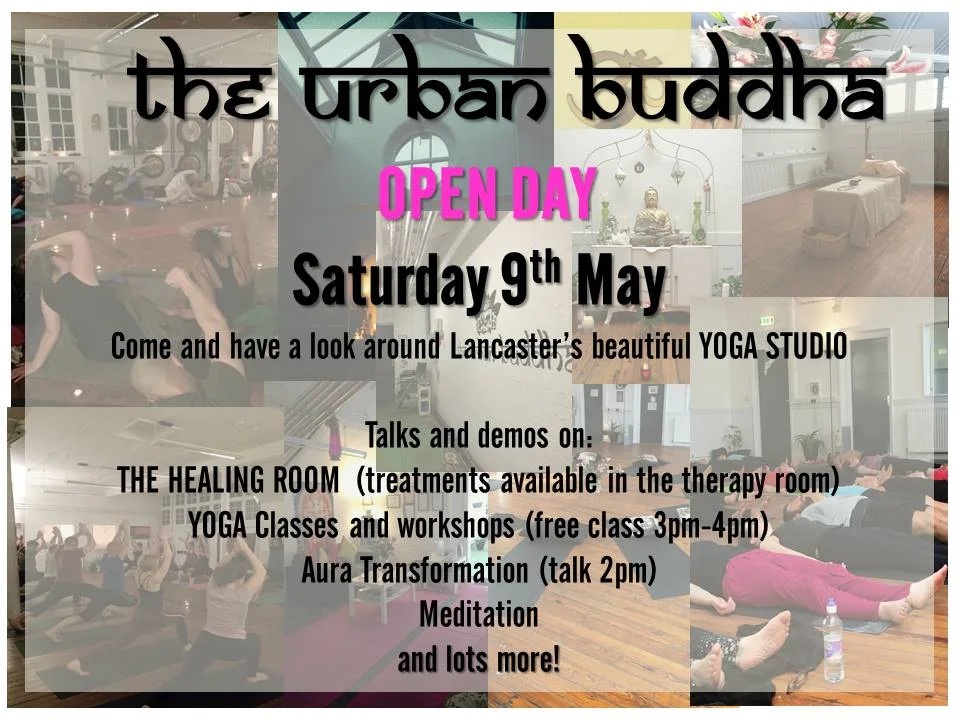 Urban Buddha OPEN DAY: AuraTransformation Talk 2pm