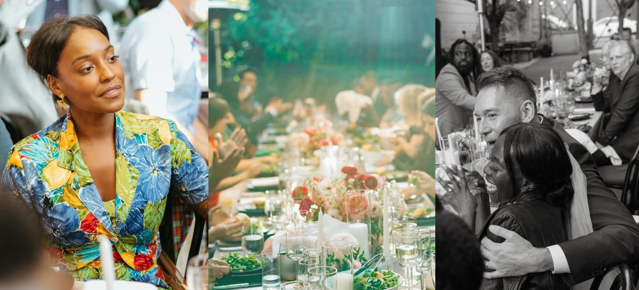 Documentary moments of Black guests and couples celebrating during a luxurious Northern California Wedding.