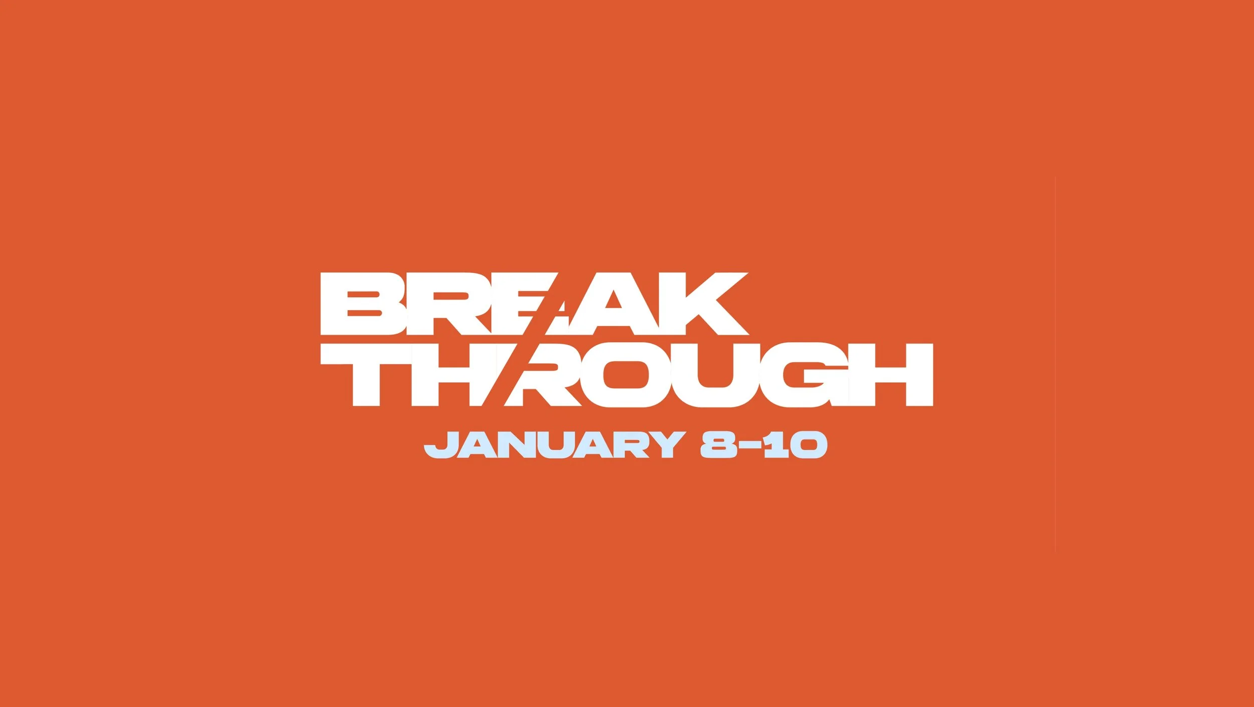 Breakthrough Ministry Training 2026